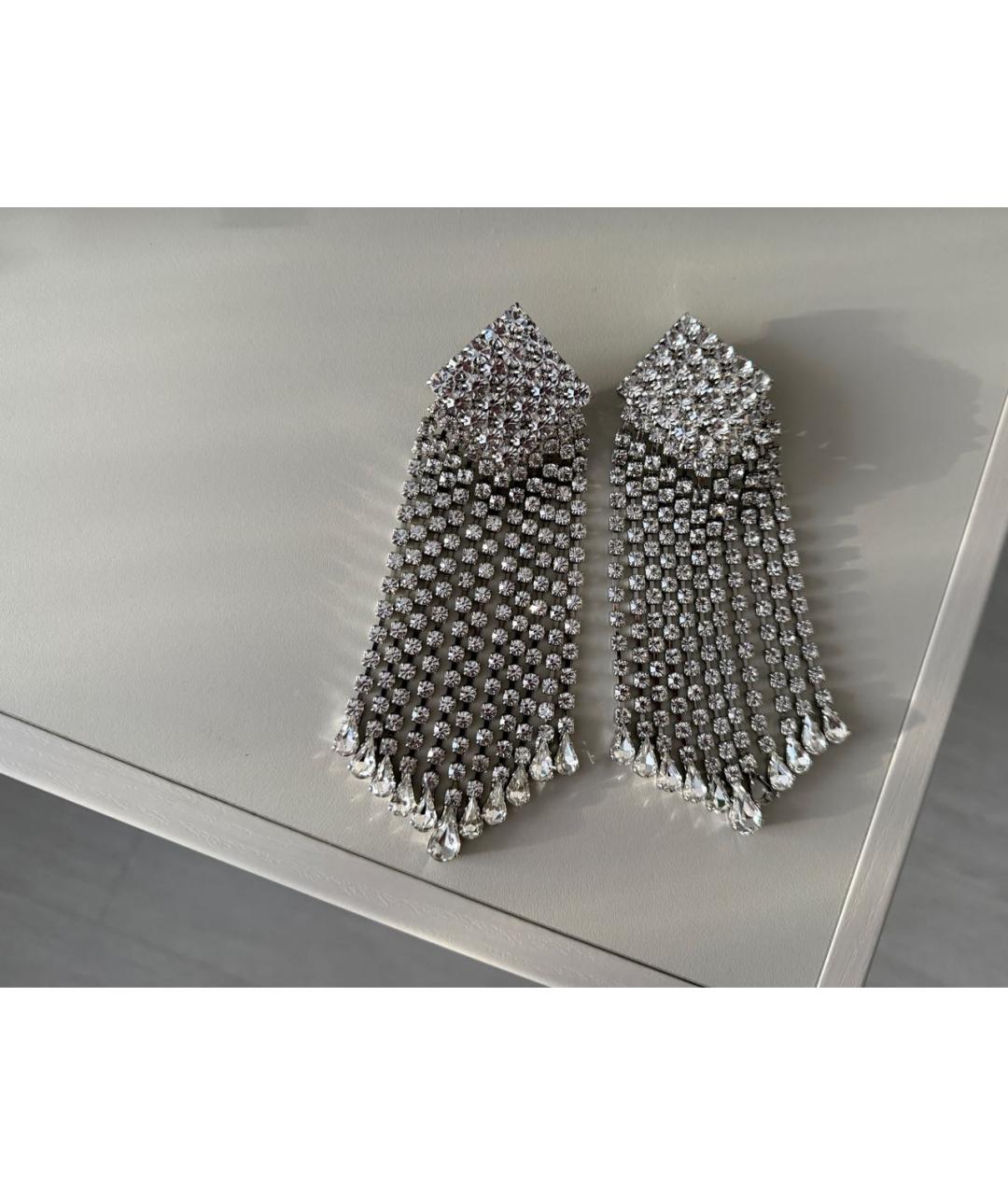 ALESSANDRA RICH Серые металлические клипсы, фото 2