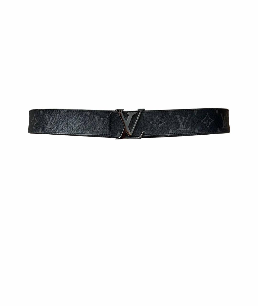 LOUIS VUITTON Антрацитовый ремень, фото 1