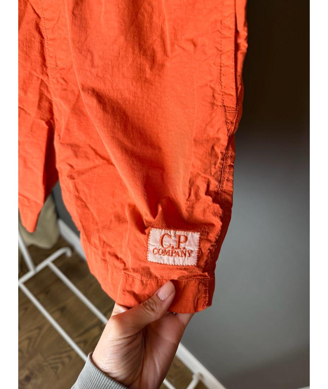 CP COMPANY Оранжевые шорты, фото 4