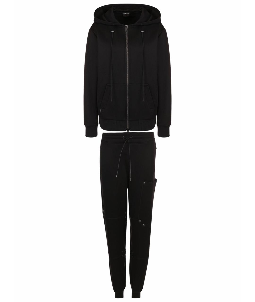 TOM FORD Черный хлопковый костюм с брюками, фото 1