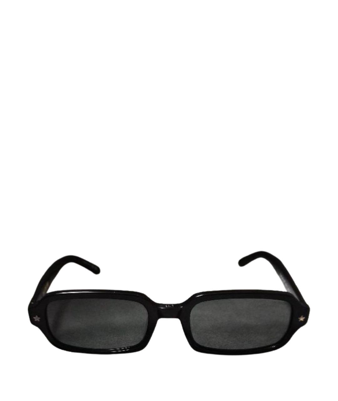CHRISTIAN DIOR Черные пластиковые солнцезащитные очки, фото 1
