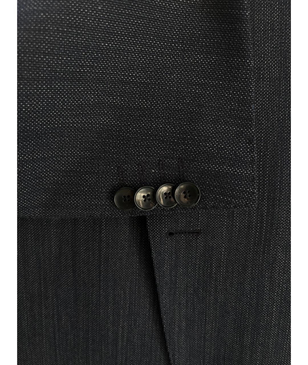 HUGO BOSS Темно-синий классический костюм, фото 5
