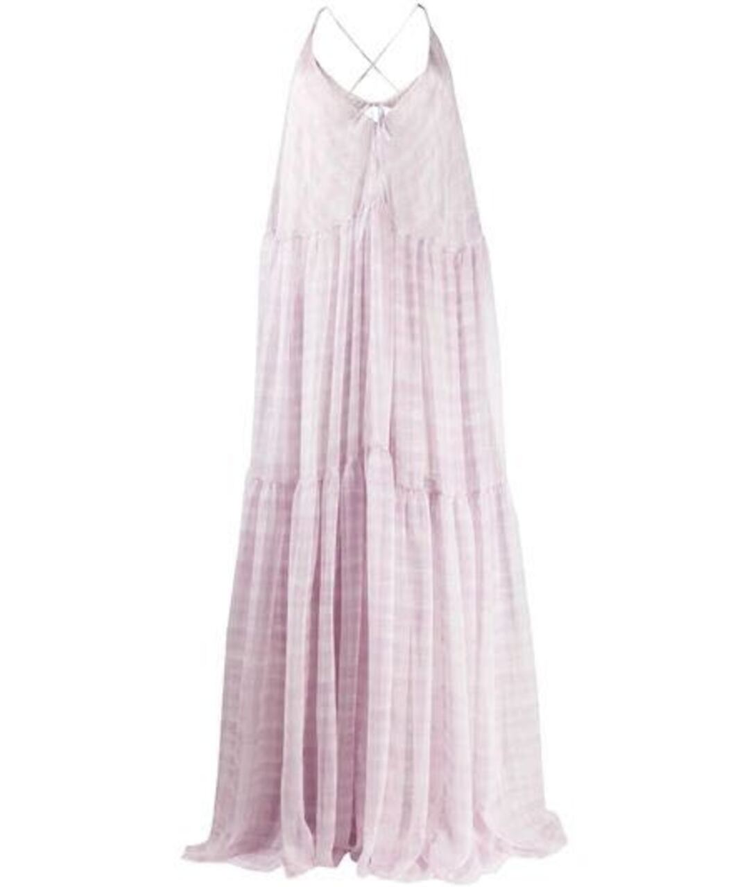 JACQUEMUS Розовое хлопковое повседневное платье, фото 1