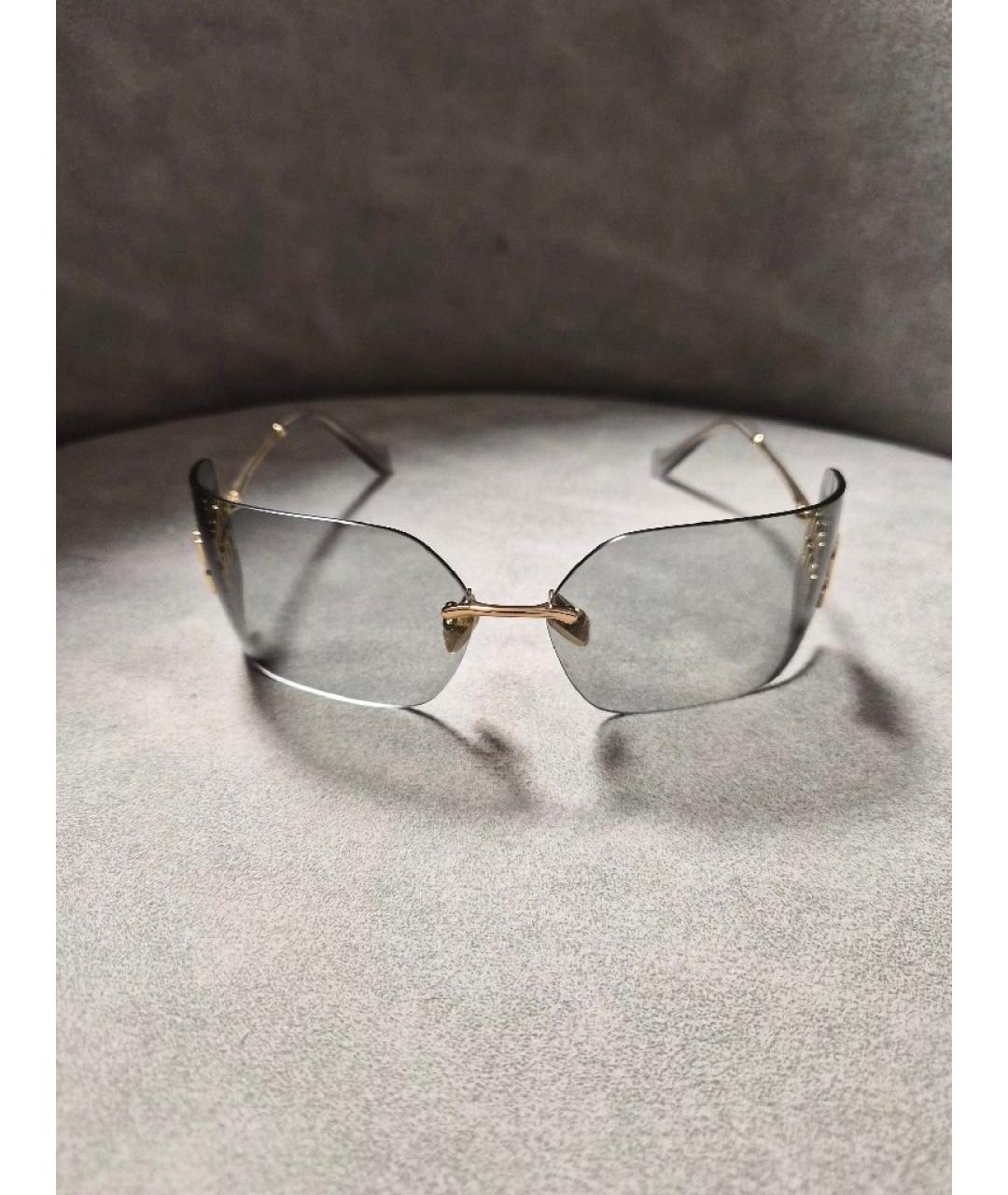 MIU MIU Серые пластиковые солнцезащитные очки, фото 6