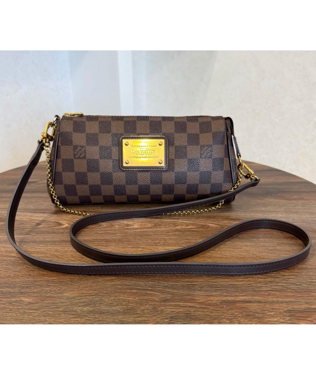 LOUIS VUITTON Коричневая сумка через плечо, фото 2