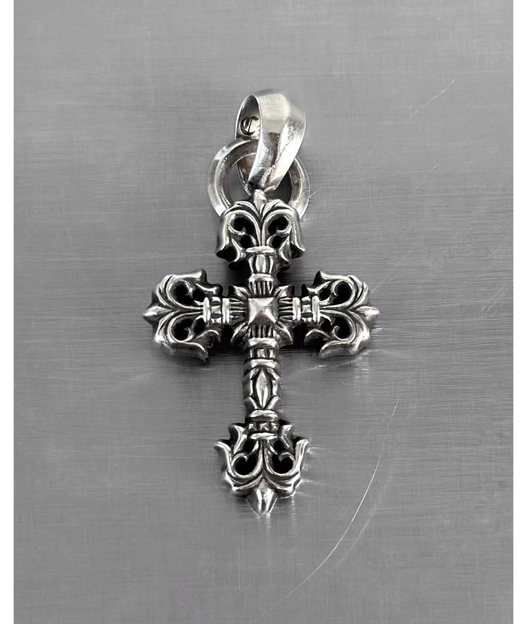 CHROME HEARTS Серебряная серебряная цепочка/подвеска, фото 5