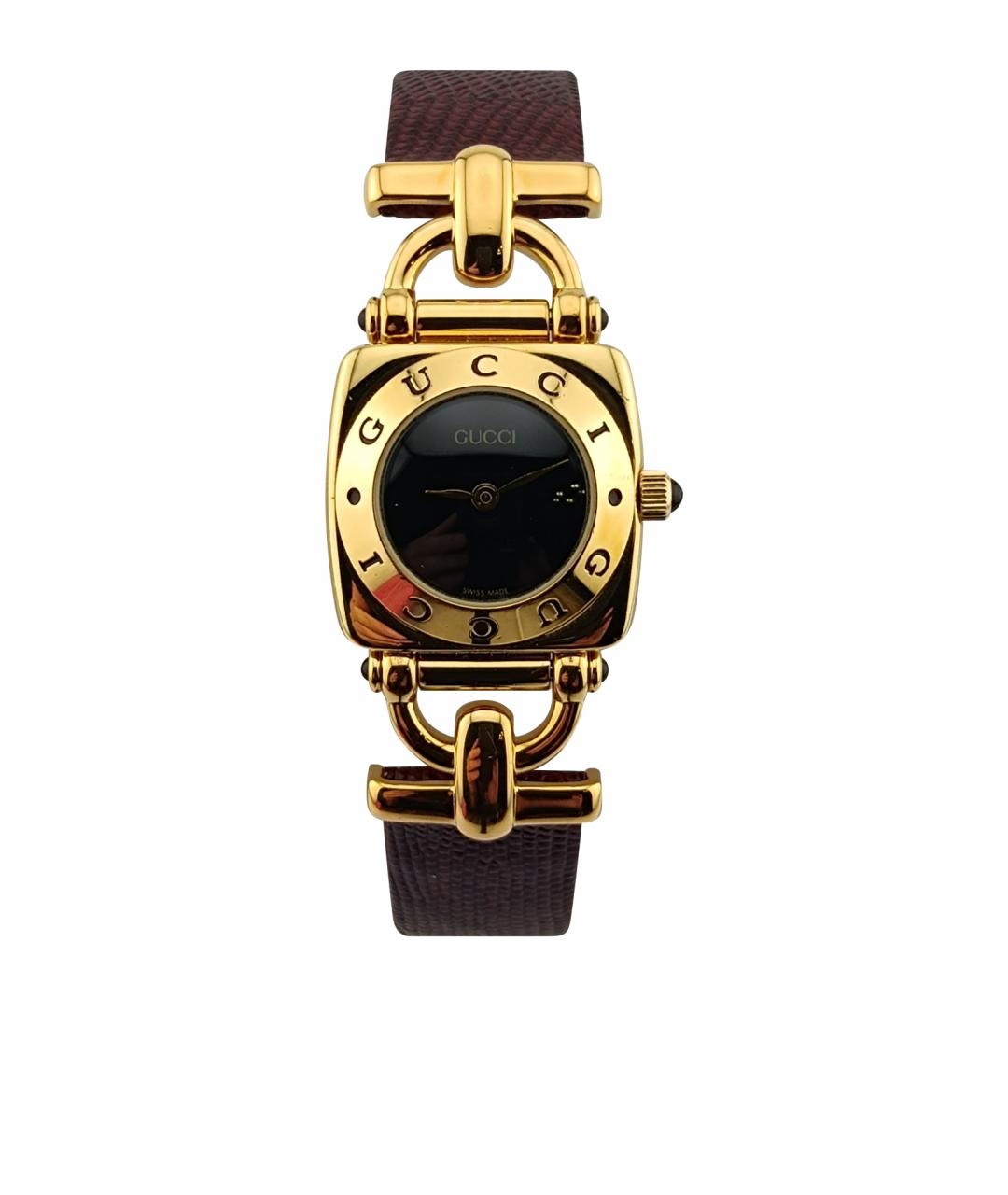 GUCCI Золотые позолоченные часы, фото 1