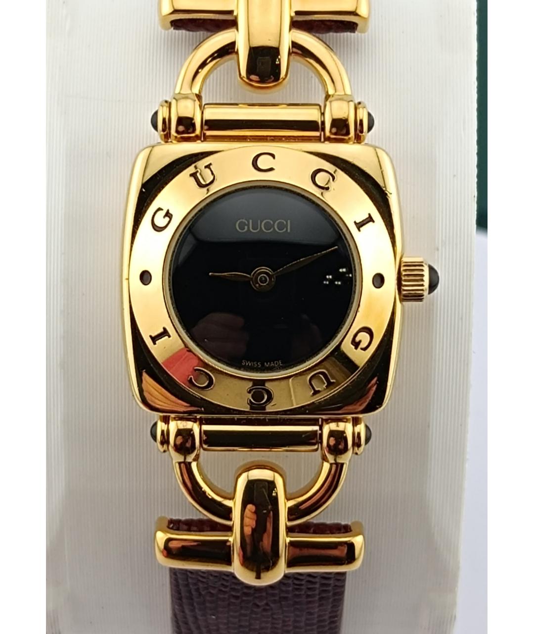 GUCCI Золотые позолоченные часы, фото 2
