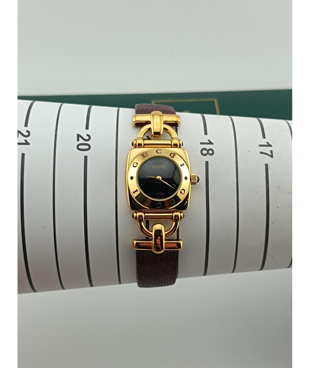 GUCCI Золотые позолоченные часы, фото 8