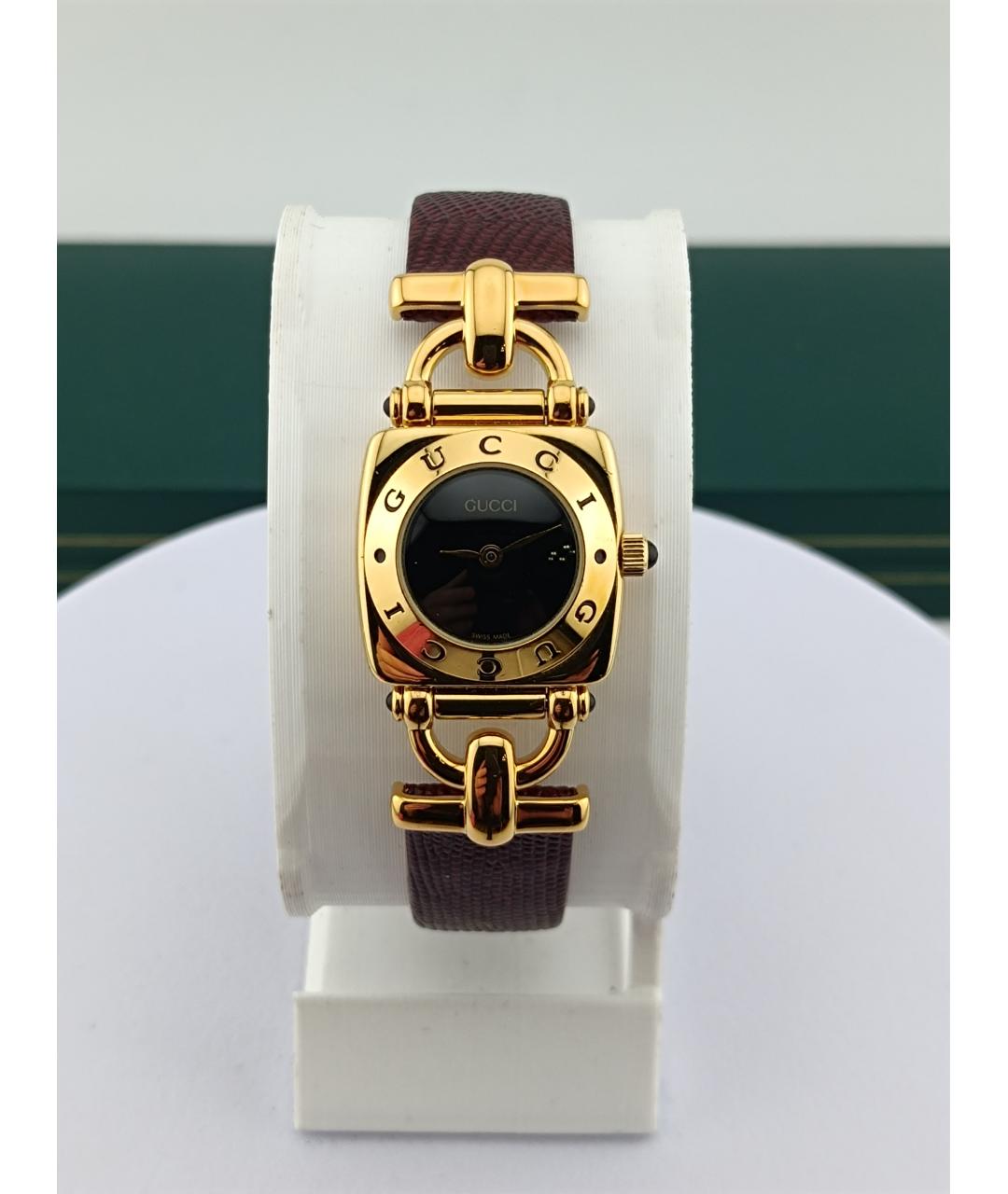 GUCCI Золотые позолоченные часы, фото 10