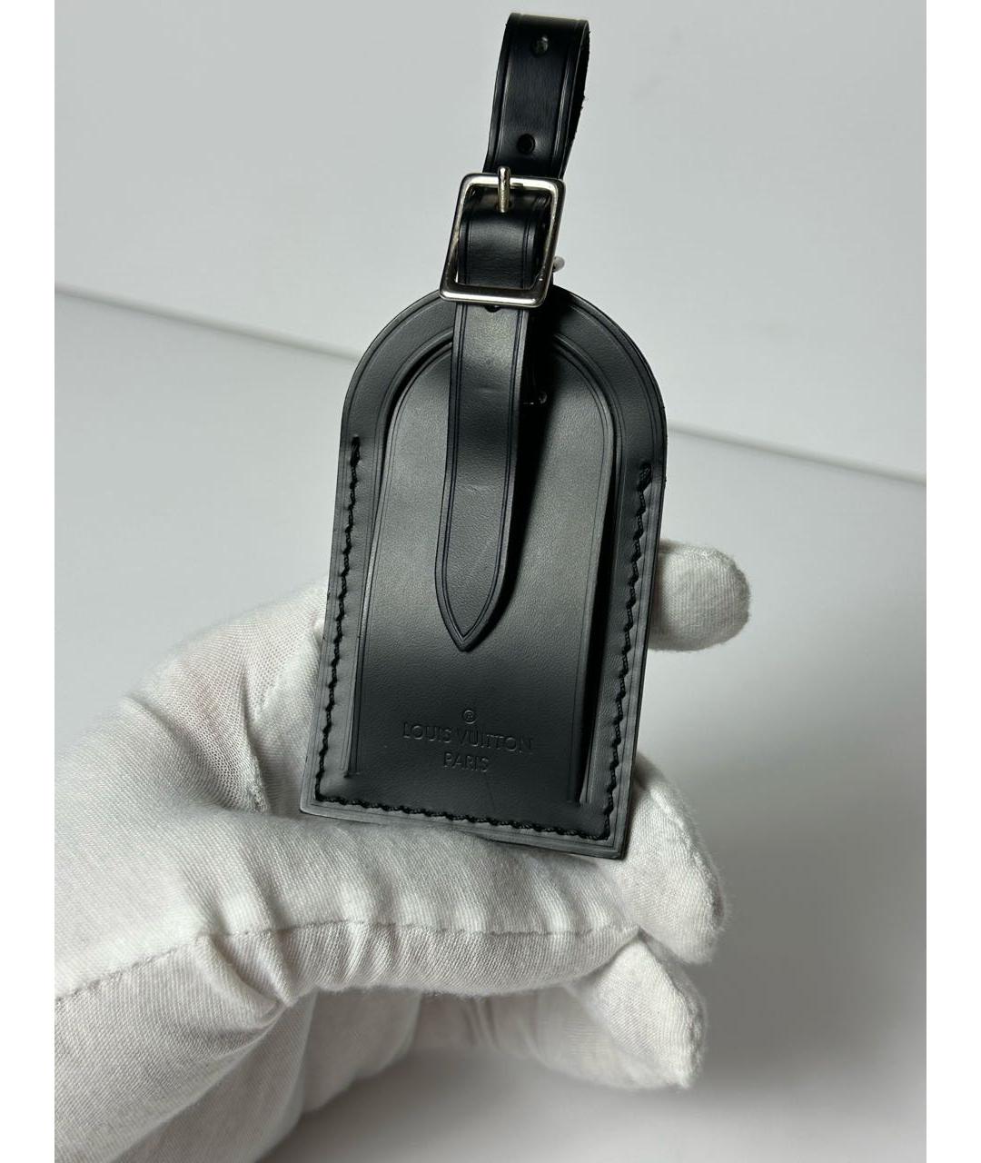LOUIS VUITTON Черный брелок, фото 8
