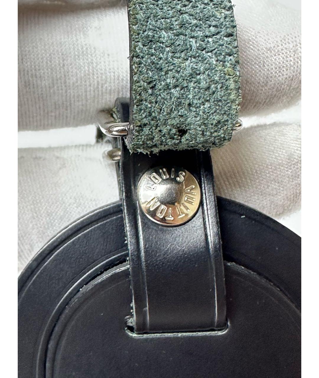LOUIS VUITTON Черный брелок, фото 6