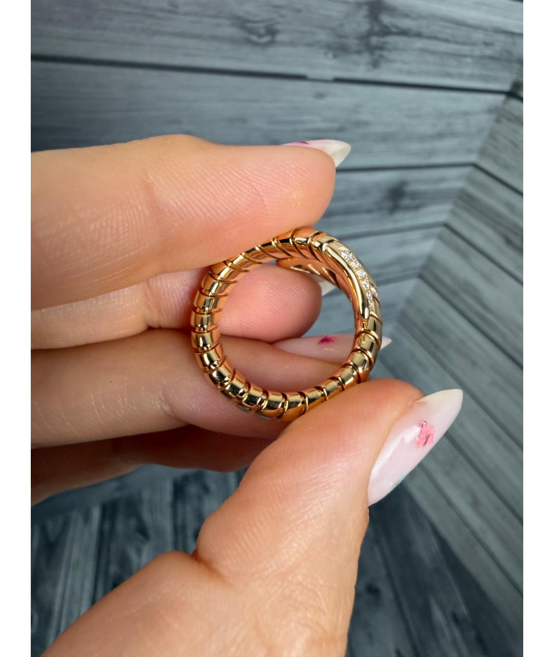 BVLGARI Золотое кольцо из желтого золота, фото 5