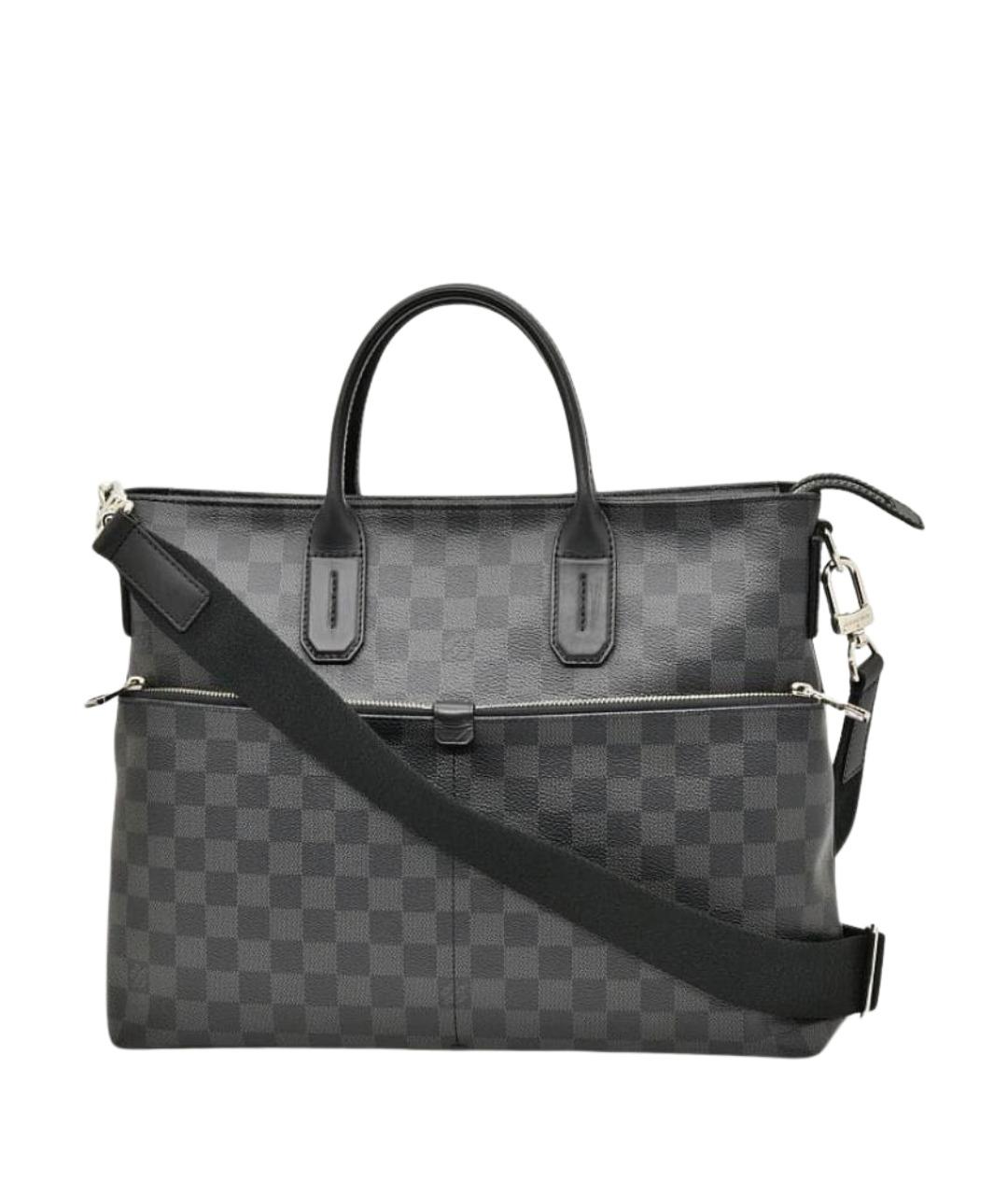 LOUIS VUITTON Черная сумка тоут, фото 1