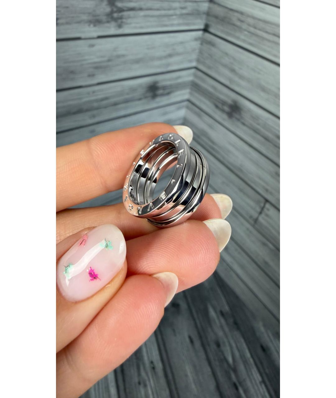 BVLGARI Кольцо из белого золота, фото 2