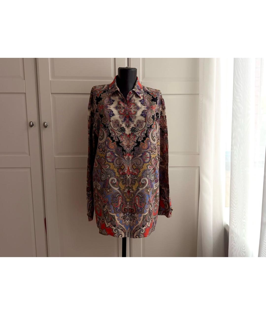 ETRO Мульти рубашка, фото 9