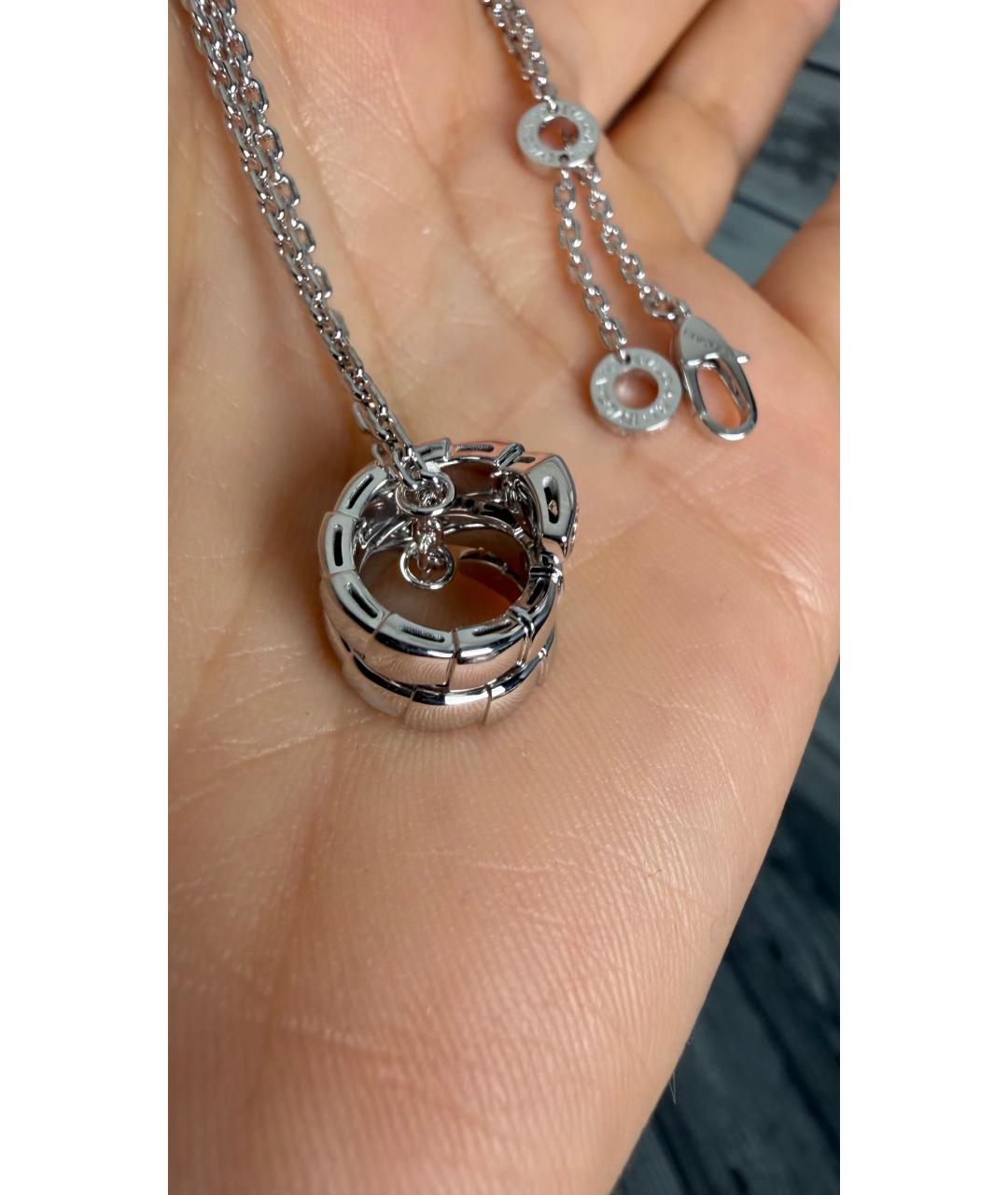 BVLGARI Подвеска из белого золота, фото 3