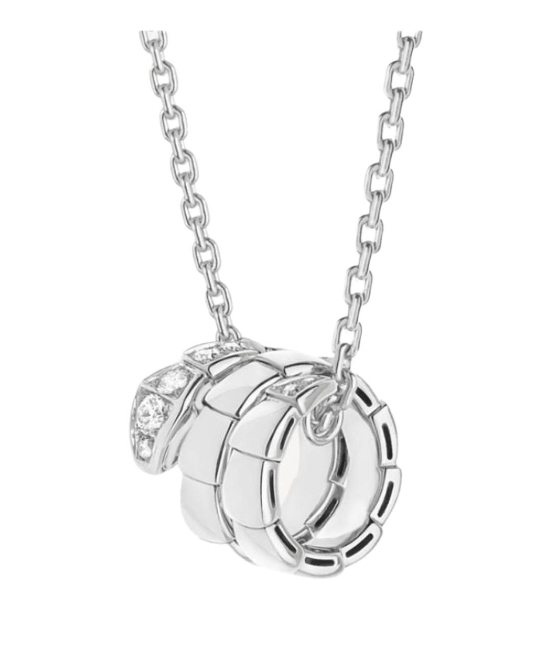 BVLGARI Подвеска из белого золота, фото 1