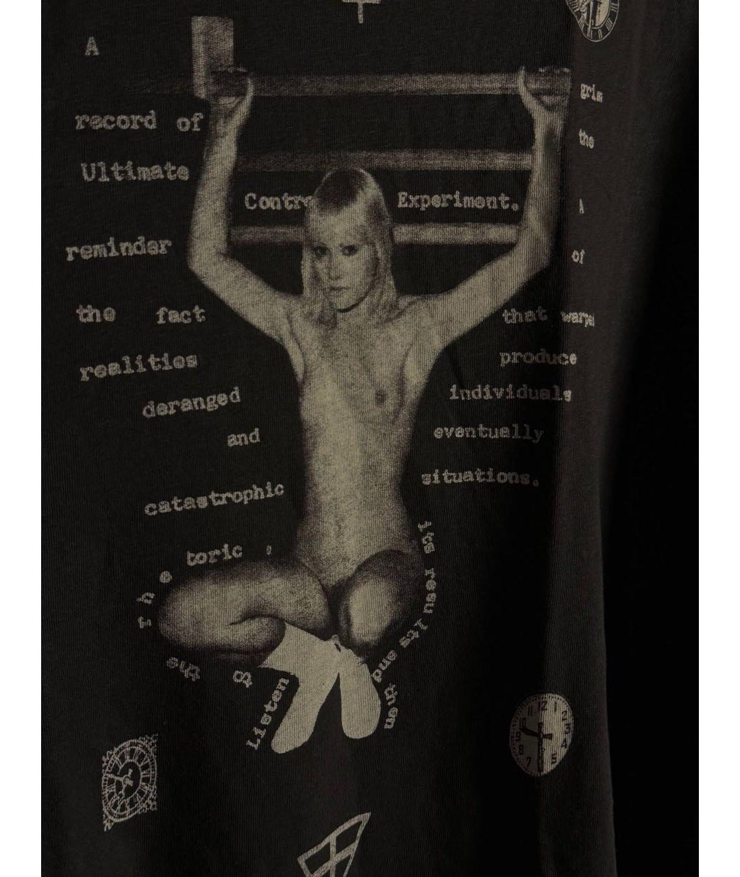 Enfants Riches Déprimés Черная хлопковая футболка, фото 4