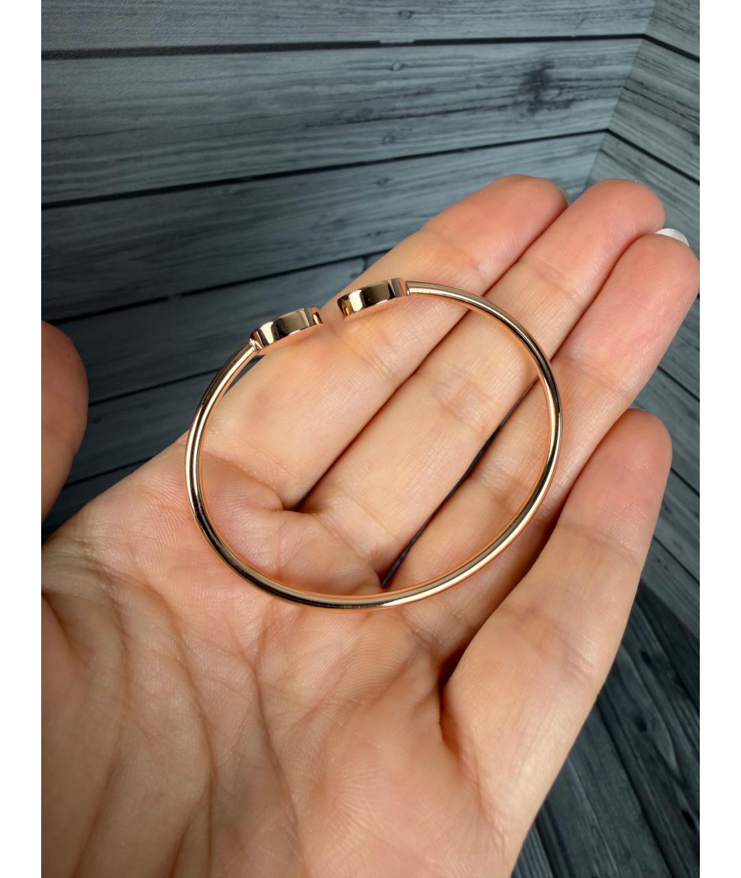 BVLGARI Белый браслет из розового золота, фото 4