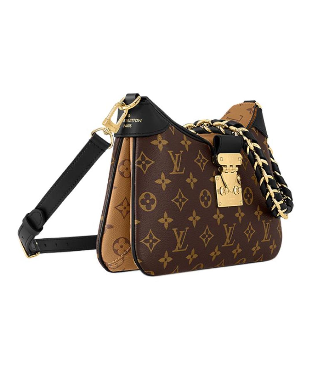 LOUIS VUITTON Коричневая сумка через плечо, фото 2