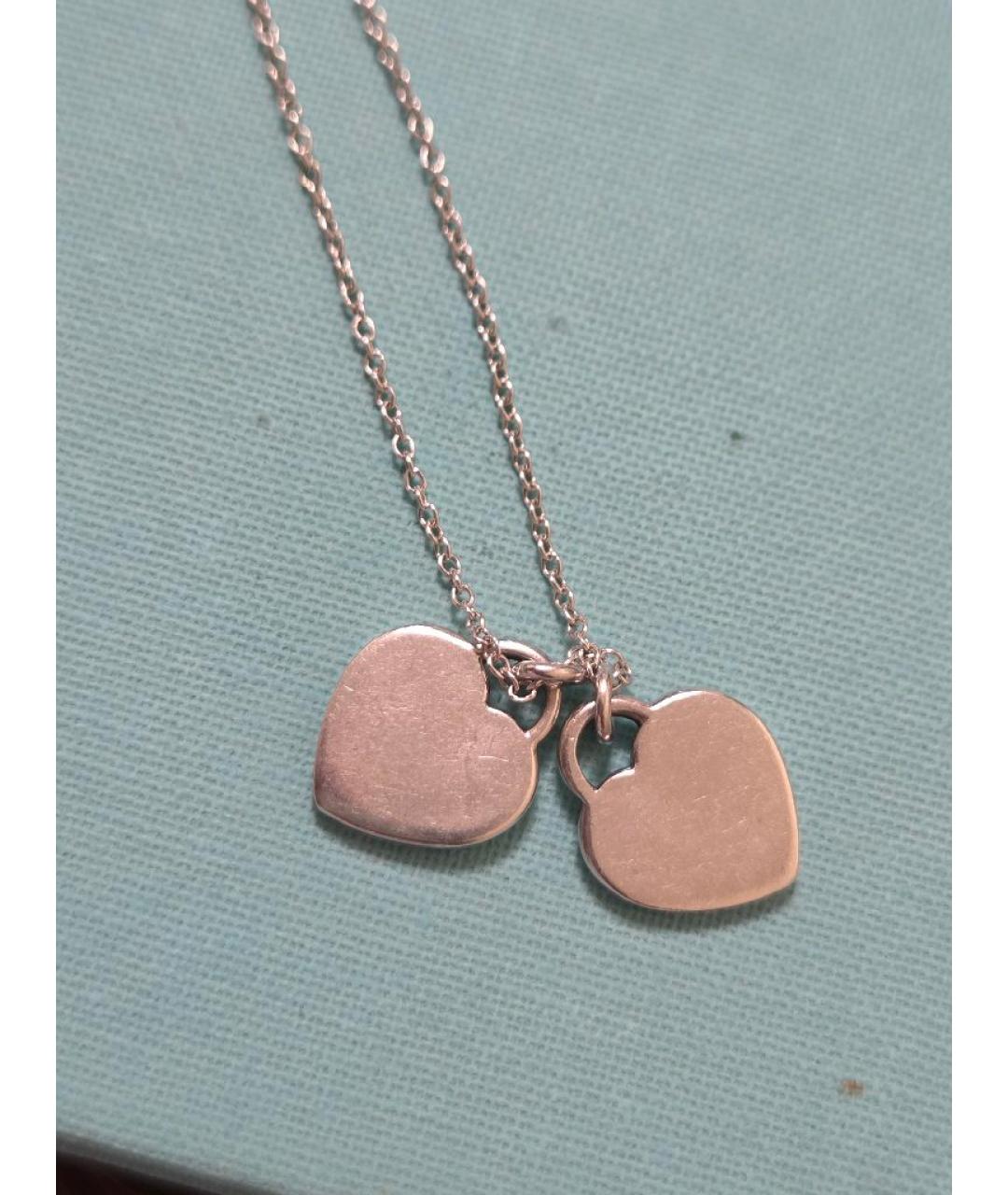 TIFFANY&CO Серебряное серебряное колье, фото 3