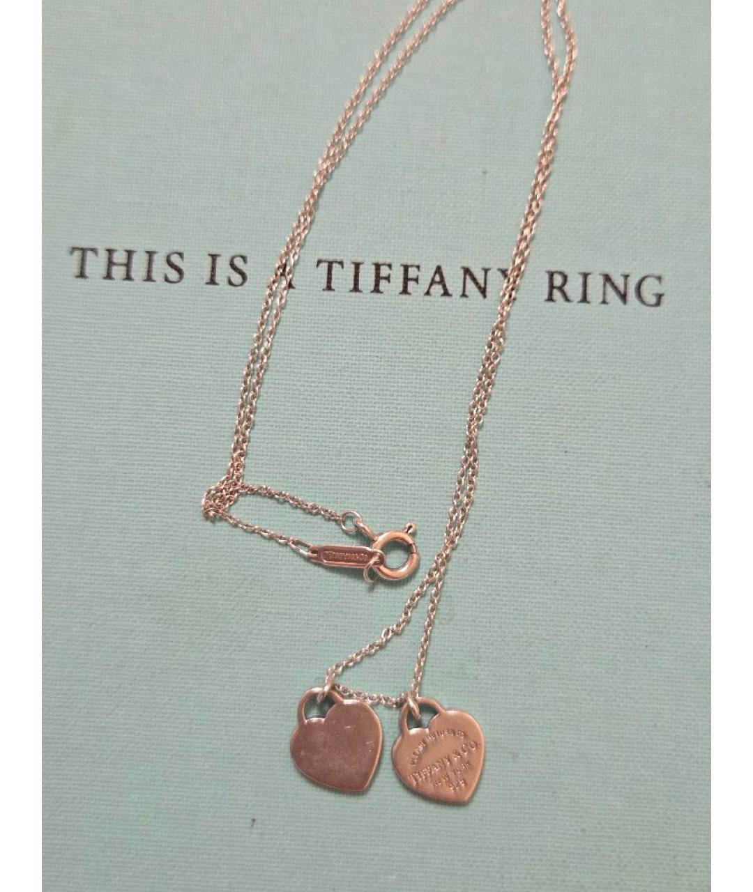 TIFFANY&CO Серебряное серебряное колье, фото 7
