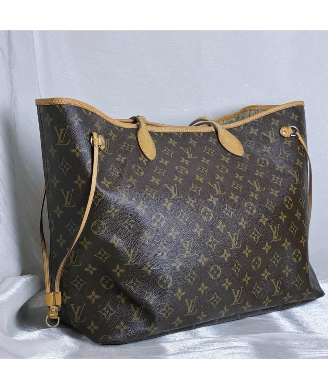 LOUIS VUITTON Коричневая сумка тоут, фото 2
