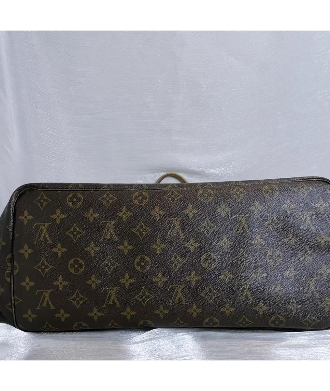 LOUIS VUITTON Коричневая сумка тоут, фото 5