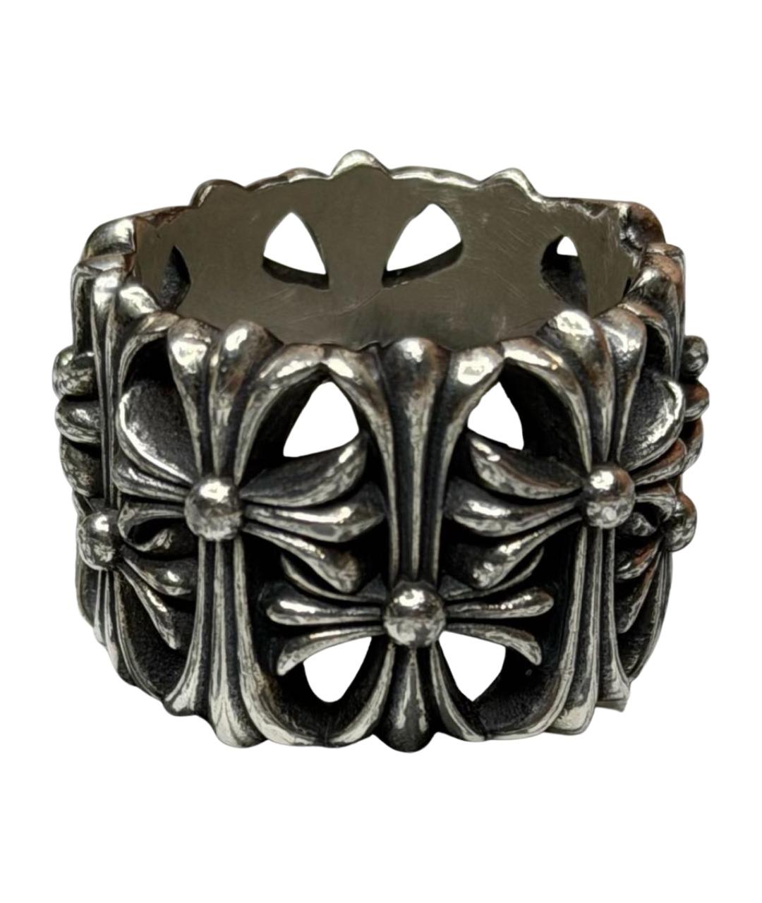 CHROME HEARTS Серебряное серебряное кольцо, фото 1