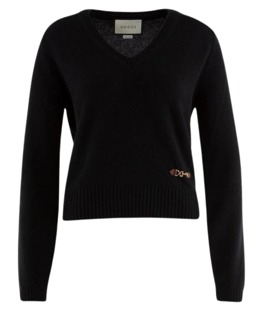 GUCCI Черный джемпер / свитер, фото 1