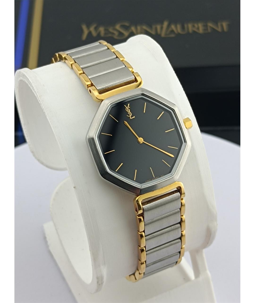 SAINT LAURENT Серебряные стальные часы, фото 2