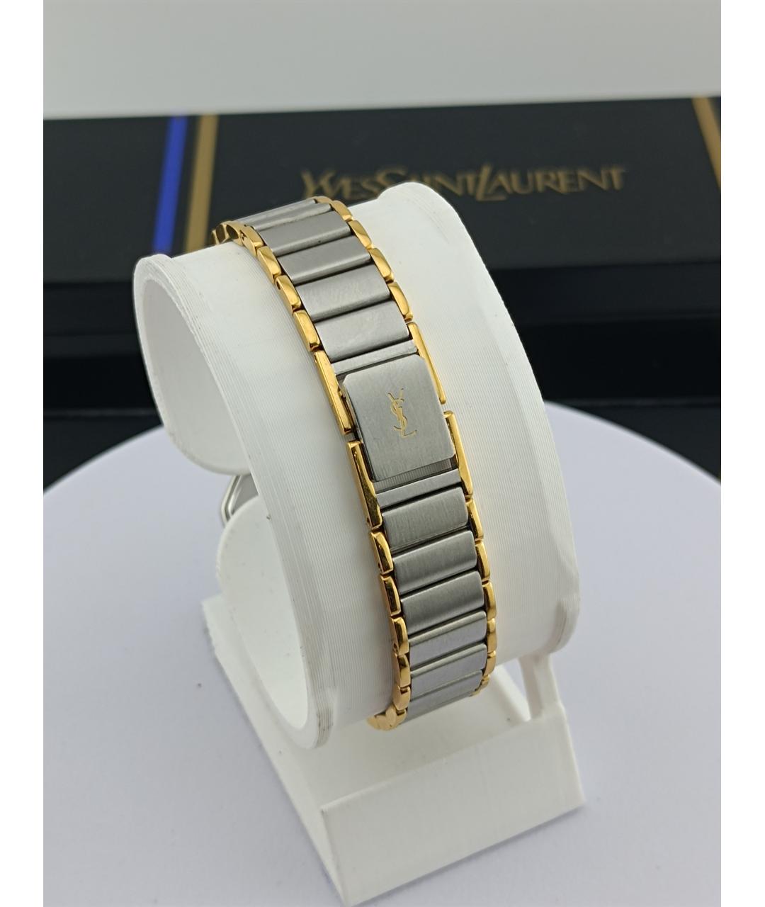 SAINT LAURENT Серебряные стальные часы, фото 6