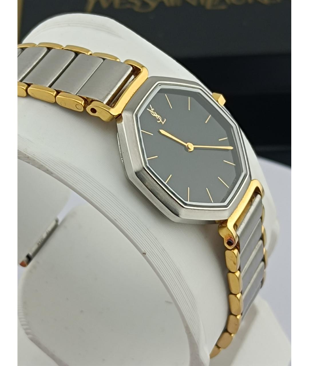 SAINT LAURENT Серебряные стальные часы, фото 4