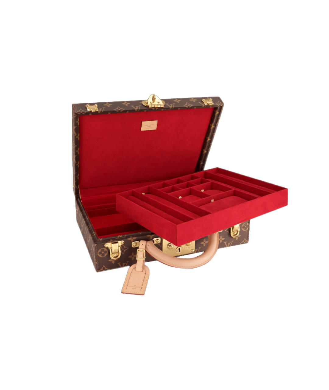 LOUIS VUITTON Коричневая шкатулка, фото 2