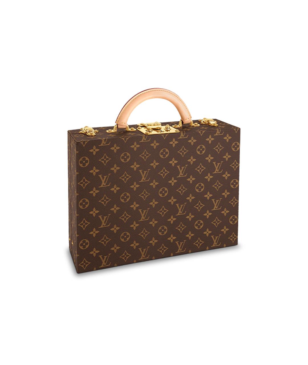 LOUIS VUITTON Коричневая шкатулка, фото 1