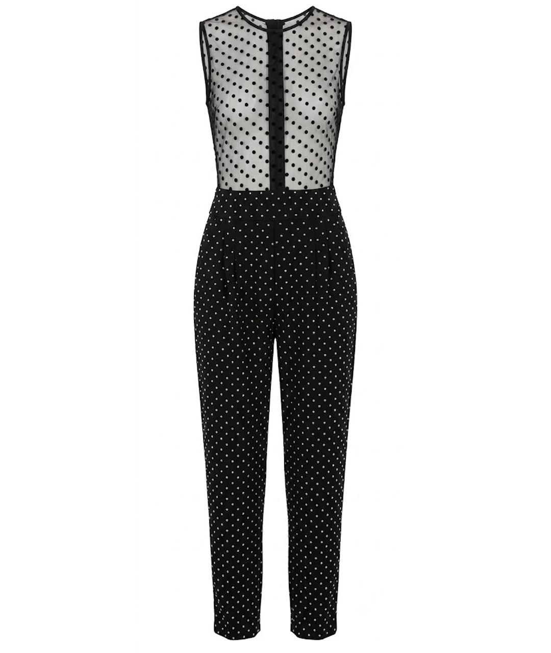 BALMAIN Черный комбинезон, фото 1
