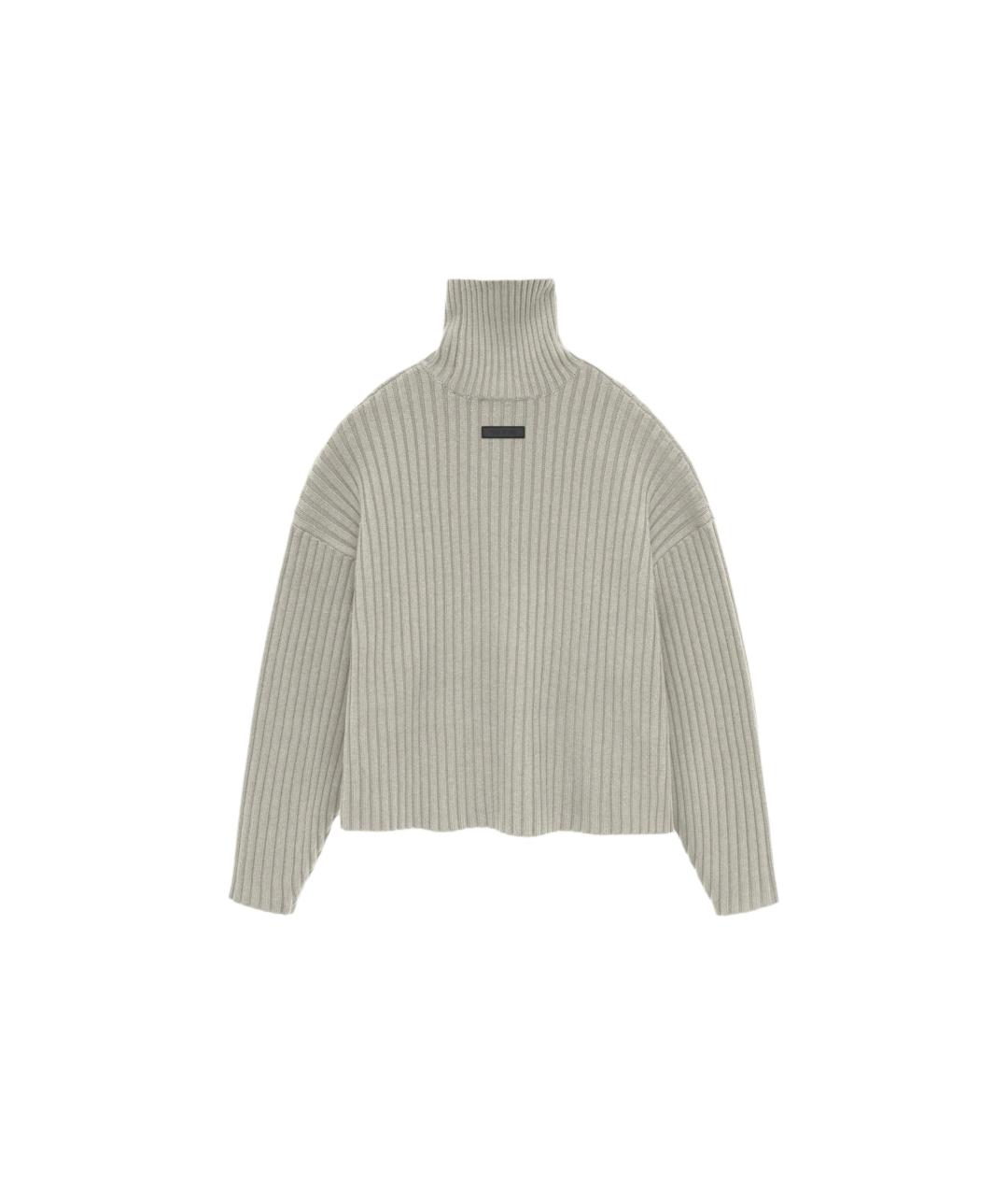 FEAR OF GOD ESSENTIALS Серый джемпер / свитер, фото 3