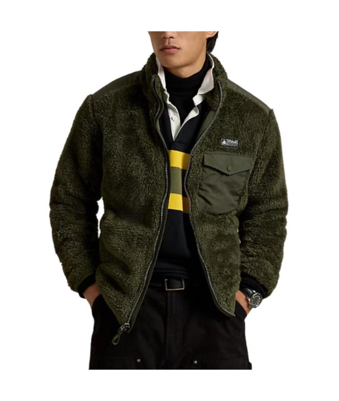 POLO RALPH LAUREN Зеленая куртка, фото 3