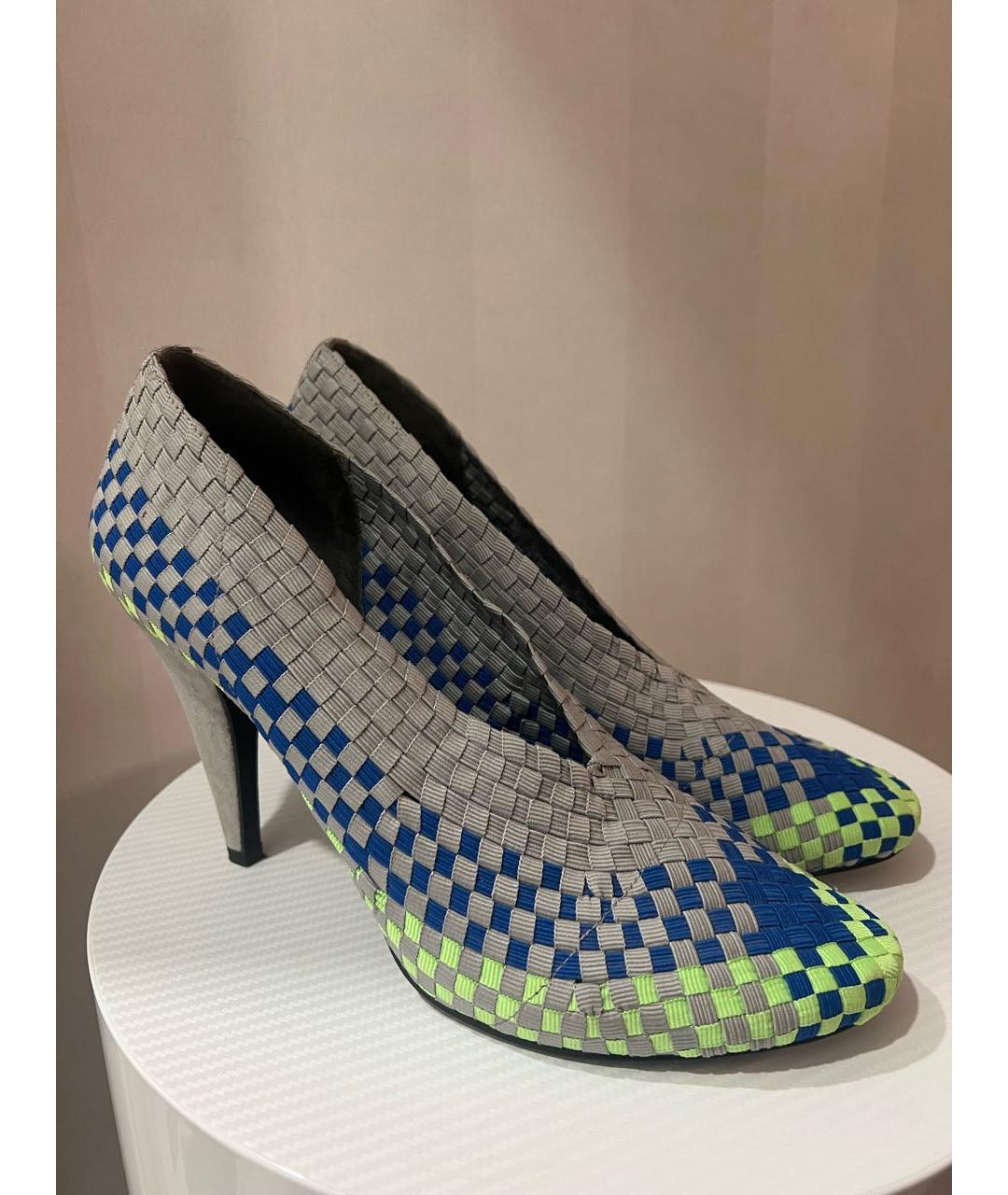 ALEXANDER WANG Мульти текстильные туфли, фото 2