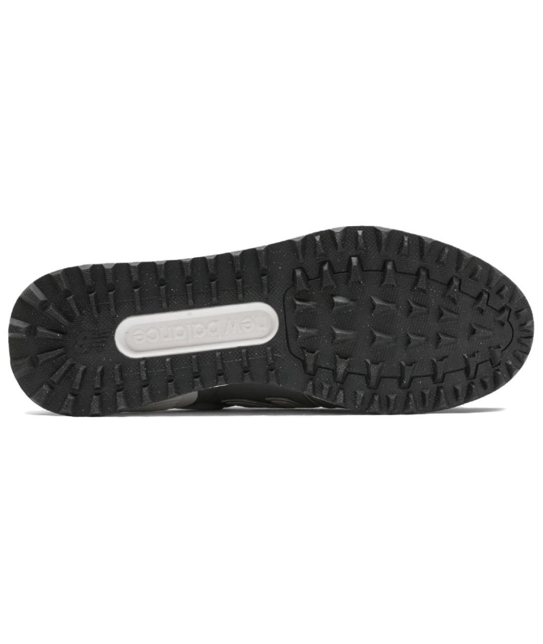 NEW BALANCE Серые кожаные кроссовки, фото 5