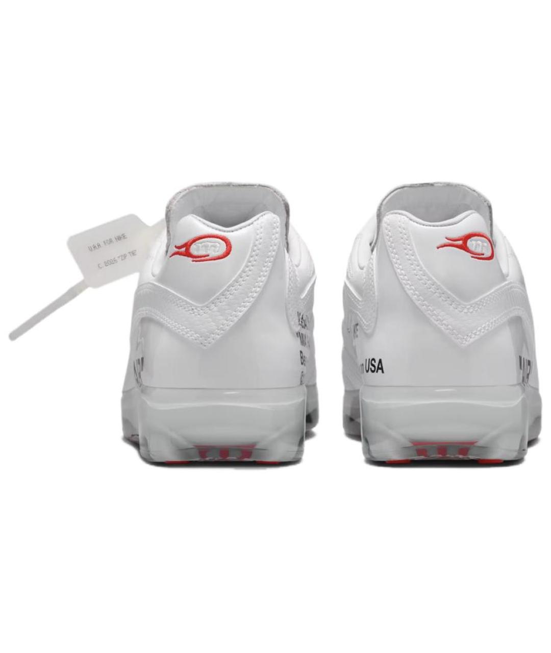 NIKE Белые кожаные низкие кроссовки / кеды, фото 5