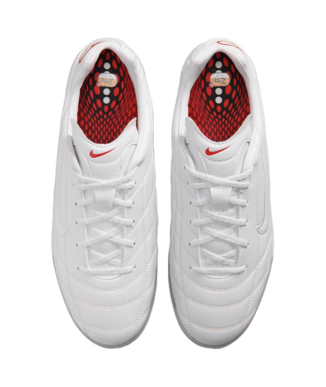 NIKE Белые кожаные низкие кроссовки / кеды, фото 4
