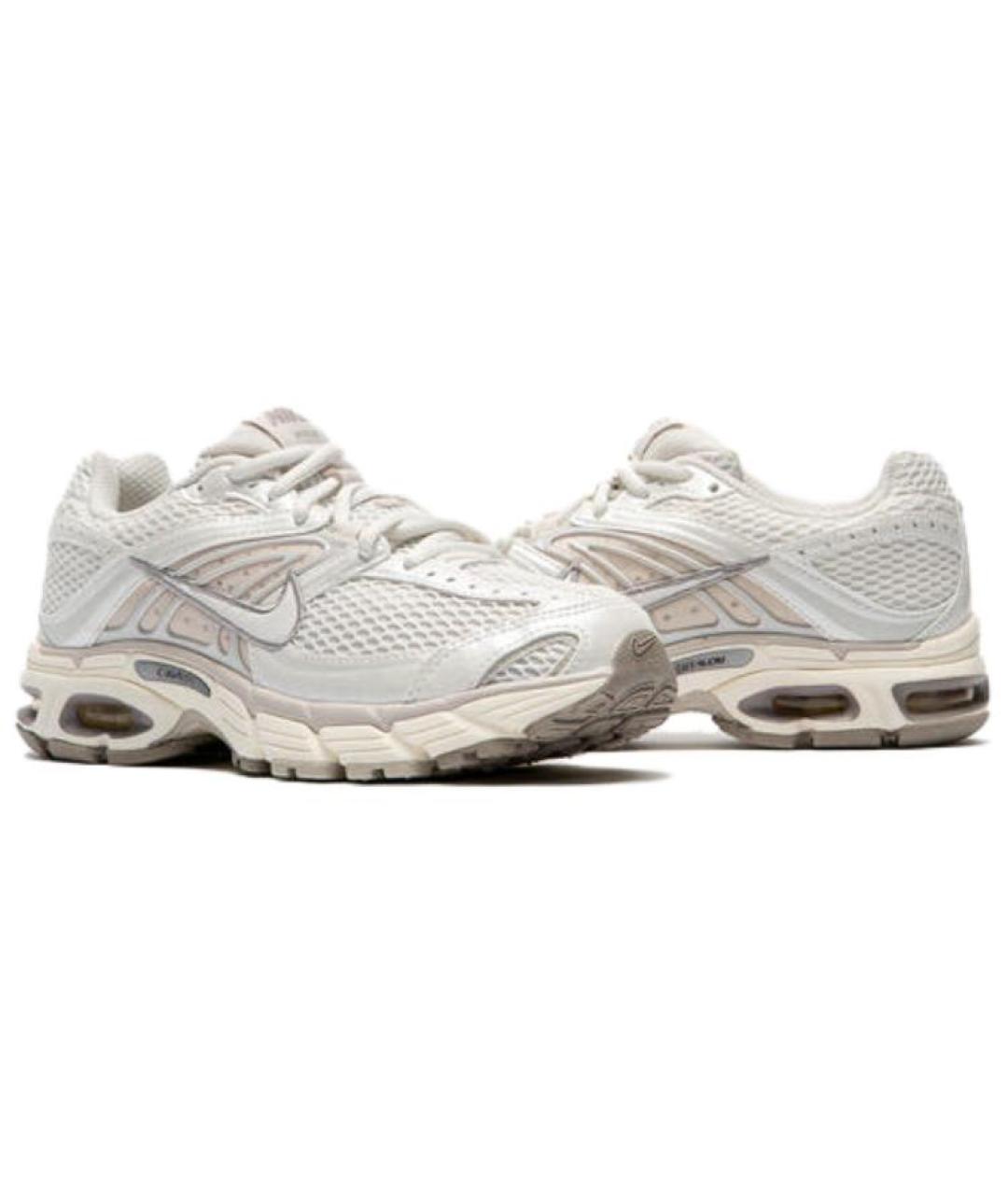 NIKE Белые текстильные кроссовки, фото 4