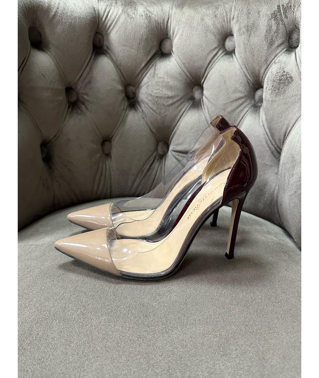 GIANVITO ROSSI Мульти туфли из лакированной кожи, фото 6