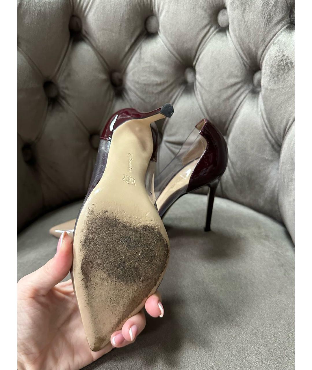 GIANVITO ROSSI Мульти туфли из лакированной кожи, фото 3