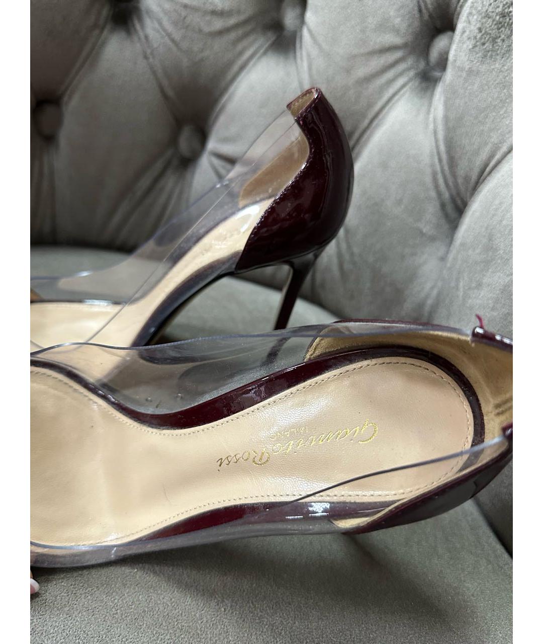 GIANVITO ROSSI Мульти туфли из лакированной кожи, фото 2