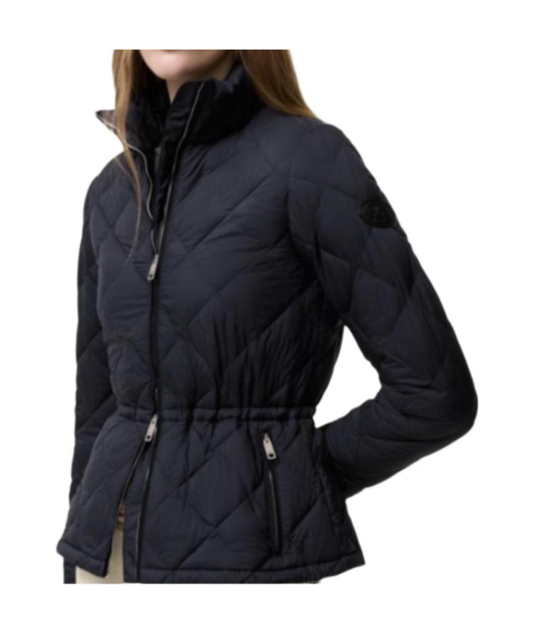 BURBERRY Черный пуховик, фото 2