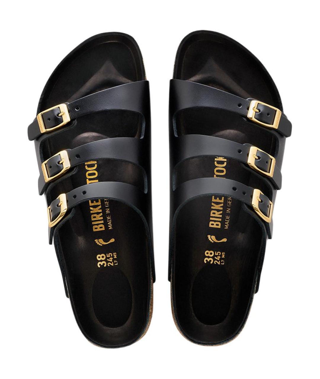 BIRKENSTOCK Черные сандалии, фото 3