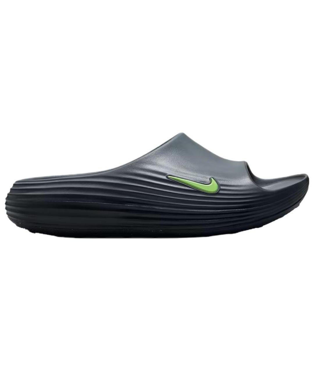 NIKE Черные шлепанцы, фото 1